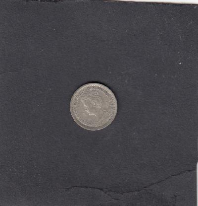 Beschrijving: 10 Cent WILHELMINA  